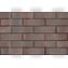 Клинкер фасадный темно-терракотовый флэш "Брюгге" 0,71NF гладкий