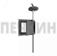 Задвижка поворотная ЗВП.110 РубЛит