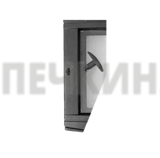 Дверка герметичная со стеклом "Слобода" 380