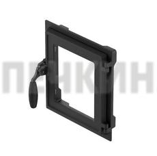 Дверка герметичная со стеклом ДТГ-4КС "Карелия" (Рубцовск) 280*250мм Бронза