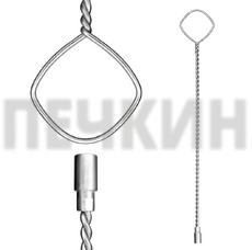 Шомпол (стержень) для чистки труб 1000мм, М12 GRAFF, страна происх. КИТАЙ