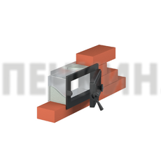 Крепеж для дверцы печной (тунель короб) 236  Заказная