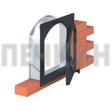Крепеж для дверцы печной (тунель короб) 205/ 505Ф/ ДКГ-7С Светлица 410*410 арка ! Заказная
