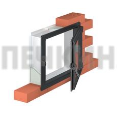 Крепеж для дверцы печной (тунель короб) ДК-6С/ ДТГ-7КС глубина 13 см ЗАКАЗНОЙ